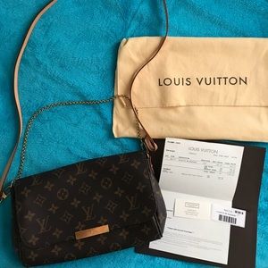 Authentic Louis Vuitton Favorite MM Monogram